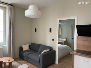 Superbe appartement de type 2 meublé entièrement rénové par architecte en hyper centre d'A