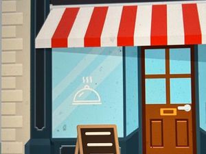 Fonds de restaurant du midi