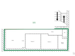 Appartement 3 pièces 49m²