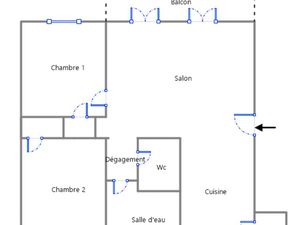 T3 traversant au calme absolu