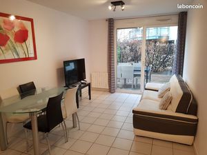 Appartement meublé 2 pièces + jardin à Grange Blanche