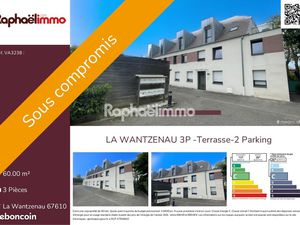 Appartement 3 pièces 60 m²