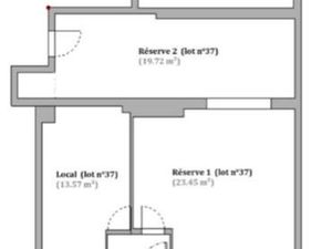 À louer local de 80m2 de plain-pied