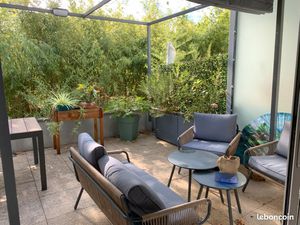 A vendre appartement 3 pièces 66 m² avec terrasse de 40 m²