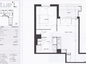 Location appartement T2 Croix-dorade