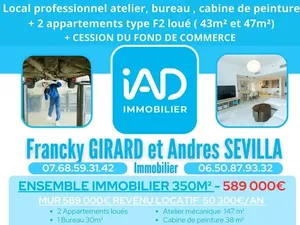 Vente immeuble 318 m² à Arnouville-les-gonesse (95400)  589 000 €