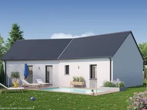 Vente maison neuve 4 pièces 83 m² à Savigny-en-Véron (37420)  175 940 €