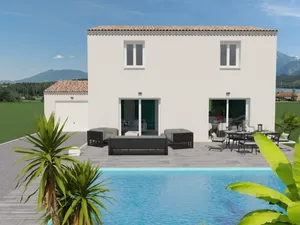 Vente maison neuve 4 pièces 93 m² à Granges-les-Beaumont (26600)  317 758 €