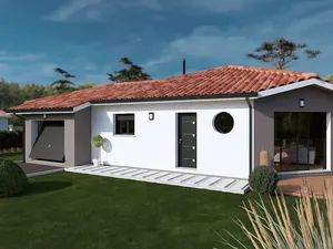 Vente maison neuve 4 pièces 92 m² à Pontonx-sur-l'Adour (40465)  275 000 €