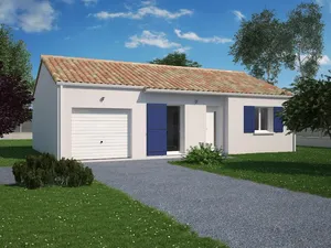 Vente maison neuve 3 pièces 65 m² à Landeronde (85150)  187 564 €