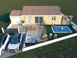 Vente maison neuve 4 pièces 81 m² à Cruzy (34310)  221 000 €