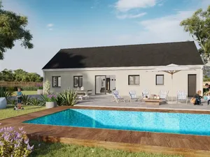 Vente maison neuve 4 pièces 108 m² à Sainte-Sévère-sur-Indre (36160)  197 300 €