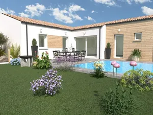 Vente maison neuve 5 pièces 90 m² à Les Eglises-d'Argenteuil (17400)  187 900 €