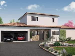 Vente maison neuve 5 pièces 165 m² à Béruges (86190)  336 751 €