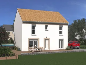 Vente maison neuve 7 pièces 124 m² à Lévignen (60800)  294 000 €