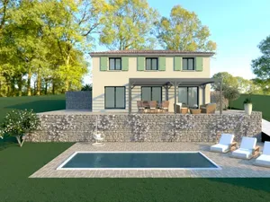 Vente maison neuve 6 pièces 110 m² à Puget-Ville (83390)  465 000 €