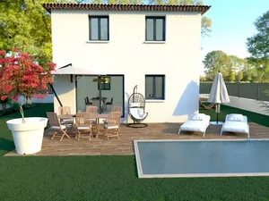 Vente maison neuve 4 pièces 75 m² à Pierrefeu-du-Var (83390)  325 000 €