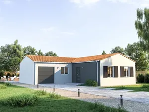Vente maison neuve 4 pièces 75 m² à Saint-laurent-de-la-pree (17450)  264 299 €