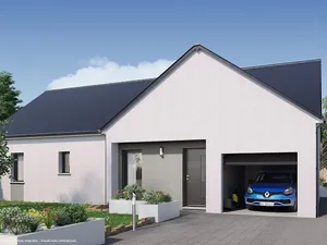 Vente maison neuve 4 pièces 89 m² à La Ménitré (49250)  223 900 €