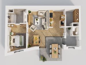 Appartement BEN unique avec des équipements modernes et des…