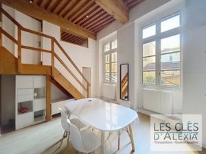 LOCATION APPARTEMENT T3 DUPLEX D'EXCEPTION - 62 m² - LYON 01