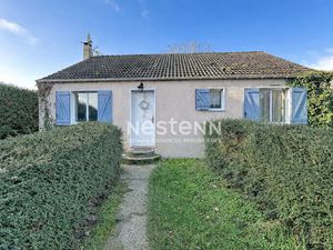 Proche Nonancourt maison plain-pied 5 pièces  terrain clos 1800m2  garage fermé