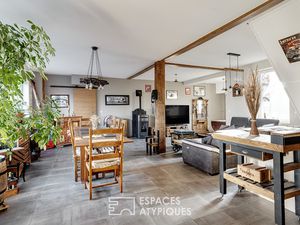 Ancien bistrot métamorphosé en maison