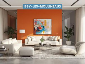 Vente maison neuf 5 pièces 107m2 Issy-les-Moulineaux - 1450000 € - Surface Privée