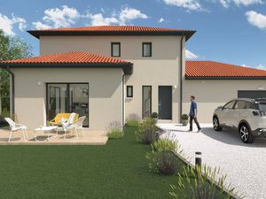 Terrain avec maison neuve à vendre