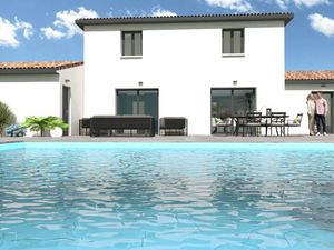 Terrain avec maison neuve à vendre