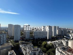 OLYMPIADES - SPACIEUX 2 PIECES (46 m2) - DOUBLE EXPOSITION- BELLE VUE DEGAGEE- CAVE ET PAR