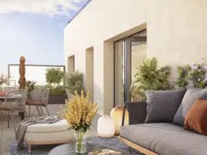 T2 neuf - écoquartier Fieschi - TERRASSE 36m2 - PARKING