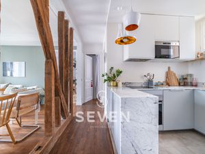 Beau 3 pièces 2 chambres Clichy