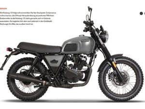 MOTO NEUVE: BRIXTON FELSBERG 125