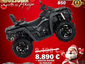 AODES PATHCROS 850 CC 4X4 V-TWIN BOŽIĆNA AKCIJA GRATIS KOFER ILI RALICA, 2025 GOD.