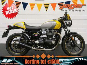 TRIUMPH STREET CUP ABS TADELOZE STAAT!! GEEL