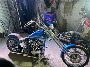 HARLEY-DAVIDSON CHOPPER PANHEAD IM STARRAHMEN