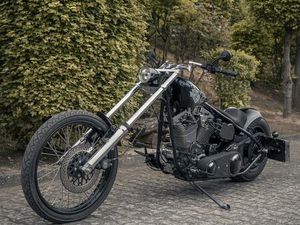HARLEY DAVIDSON - CUSTOM BIKE CHOPPER, STARRAHMEN