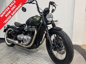 TRIUMPH BOBBER 1200 CC BONNEVILLE 76 BHP COMES WITH NEW MOT AND WARRANTY 1200 CC