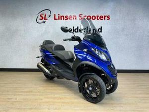 PIAGGIO MP3 SPORT 500CC 2016 | CUSTOM BLUE | AUTO RIJBEWIJS — MOTOREN | PIAGGIO — MARKTPLAATS