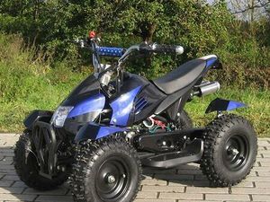 ATV KINDERQUAD POCKETQUAD MINIQUAD BLAU POCKET 49 CC E-START *NEU*