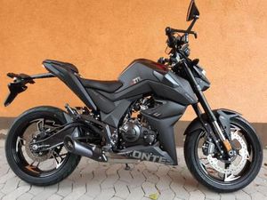 ZONTES U 125 , NEUFAHRZEUG, ABS, MY25 SCHWARZ , IM GESCHÄFT
