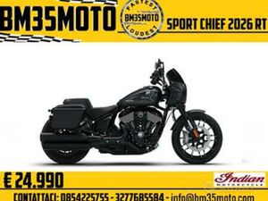 INDIAN SPORT CHIEF RT 2026