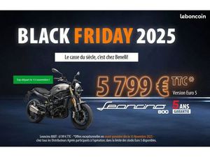◊❗◊ BLACK FRIDAY : BENELLI LEONCINO 800 - SCRAMBLER À 5799 EUROS ?