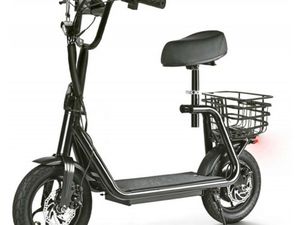 E-SCOOTER "E-GROOVE" 25 KM/H, 19 KG E-ROLLER / MOFA MIT SITZ