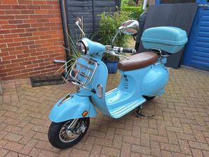 THELMOCO ZEN, EV2000 VERY GOOD CONDITION - RETRO STYLE ELECTRIC MOTORBIKE