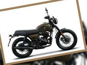 BRIXTON FELSBERG 125 CBS RETRO 125ER FAHRBAR MIT *CODE 111* BRAUN