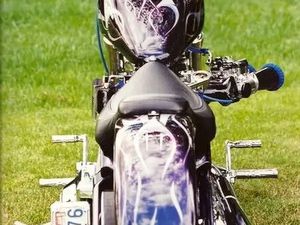 CUSTOM BUILT CHOPPER HARLEY DAVIDSON PRO STREET AWARD WINNING HD