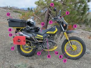 LOOKING FOR YAMAHA TW200 PARTS