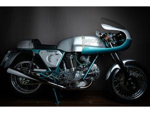 1974 DUCATI 750SS GREEN FRAME REPLICA A VENDRE